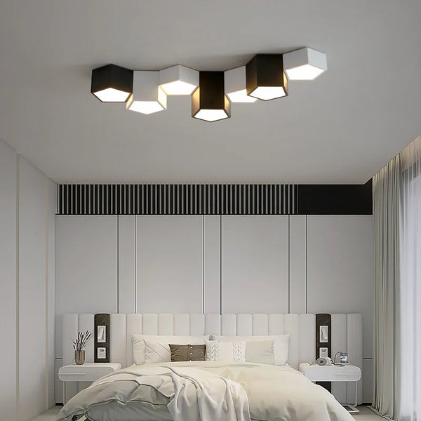 Lustre Géométrique Moderne