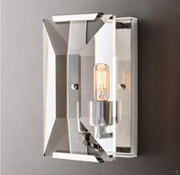 Applique murale LED en cristal pour chambre et salon - Éclairage élégant et moderne