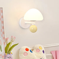 Applique Murale Nordique LED en Forme de Champignon pour Une Ambiance Créative