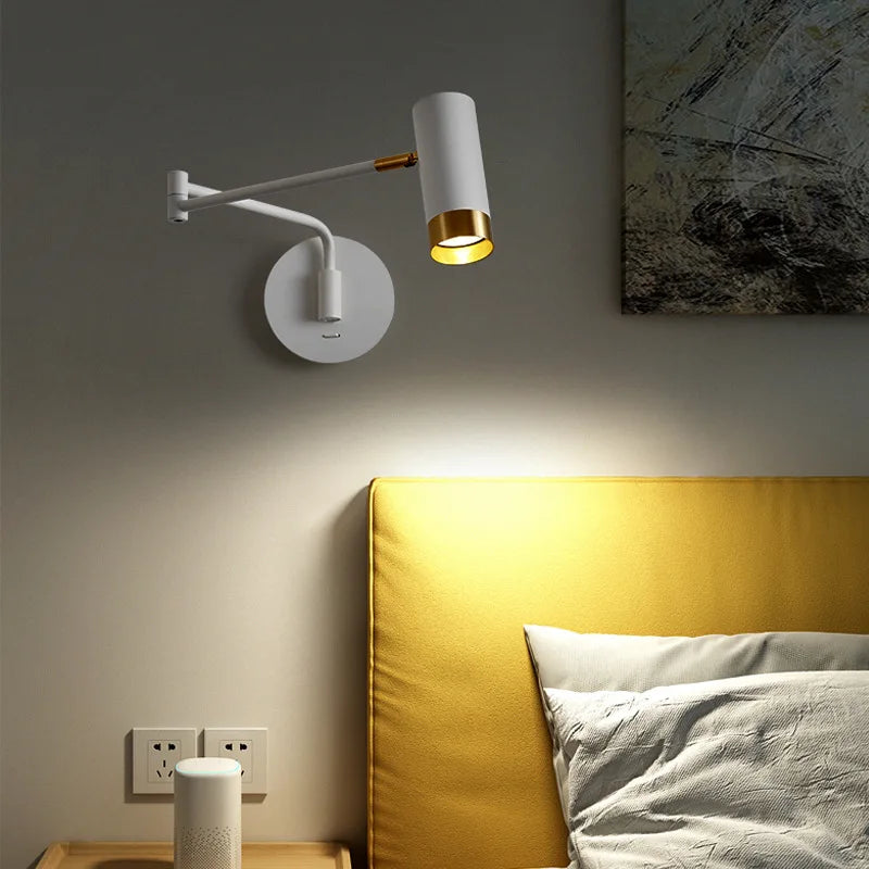 Appliques Murales LED Modernes avec Interrupteur Tactile Réglable