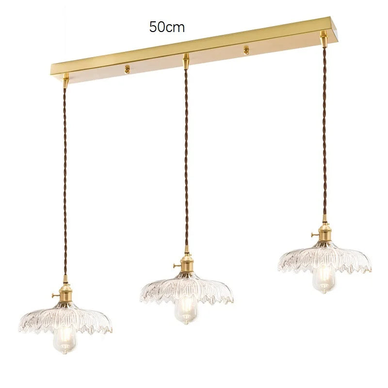 Suspension Diamond Glass LED Nordic Modern