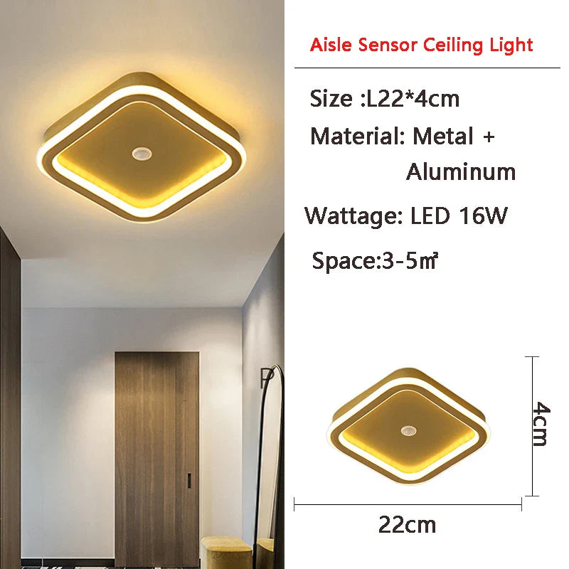 Plafonnier LED Smart Motion Detect