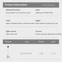 Suspension LED - Design Moderne