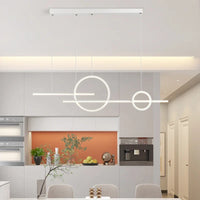 Qiyimei Lampe Suspension LED pour Bar et Décoration Intérieure - Éclairage de Style