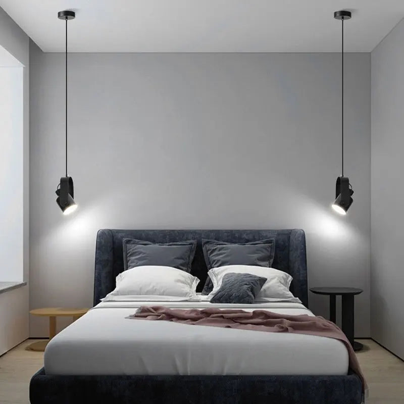 Lustre de chevet japonais en bois - Élégance moderne nordique