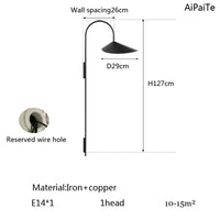 Lampadaire en marbre et pierre ajustable - Luxe et Élégance