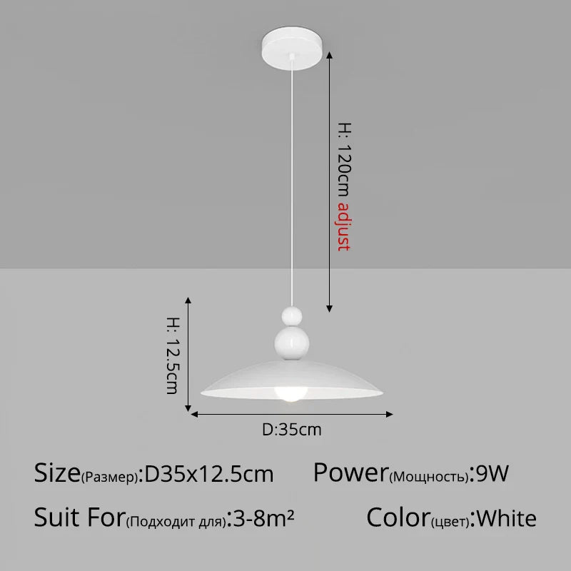 Suspension nordique minimaliste pour bar et café