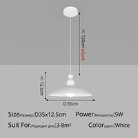Suspension nordique minimaliste pour bar et café
