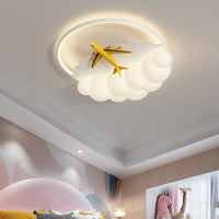 Lustre Avion LED Moderne pour Enfant