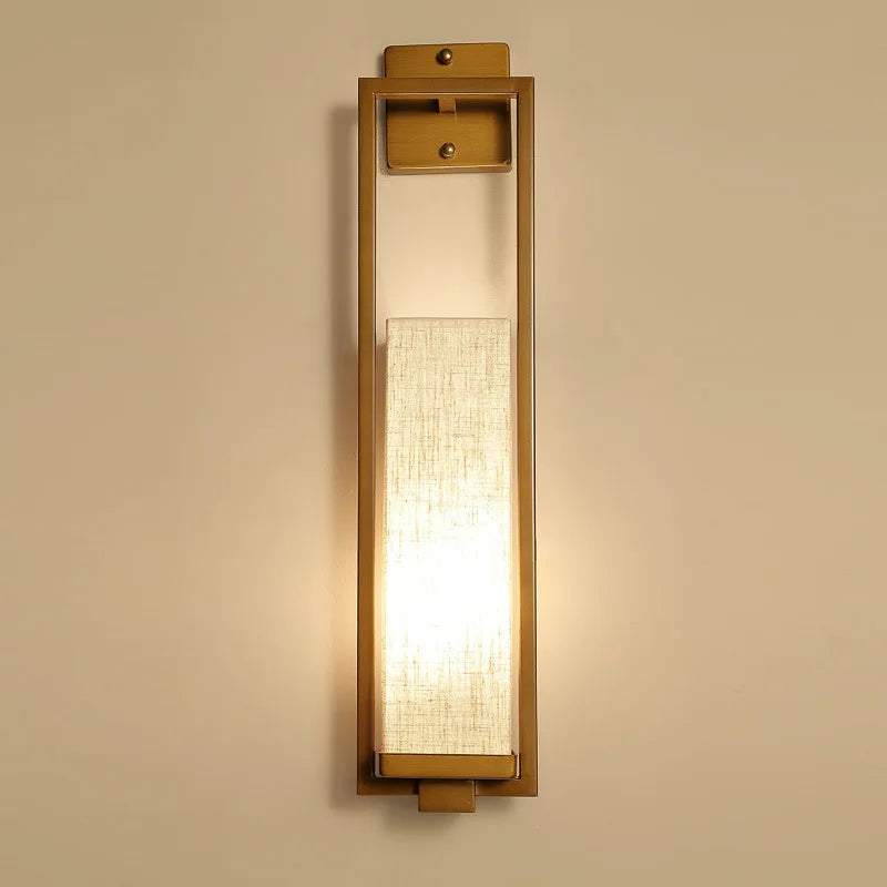Applique Murale Style Chinois - Élégante Lampe d'Ambiance pour Chambre, Salon et Couloir