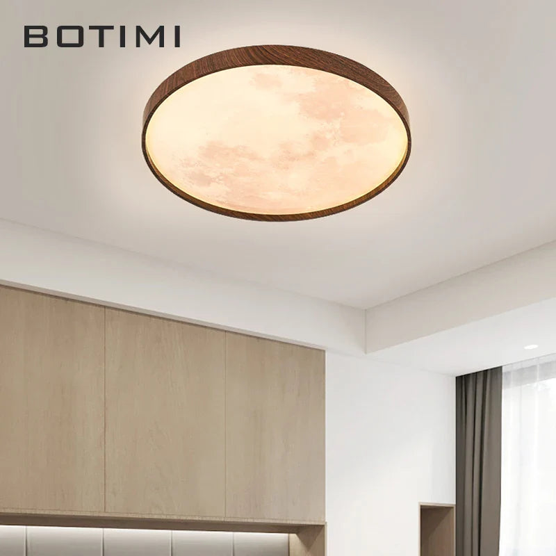 Plafonnier LED Moderne à Intensité Réglable.