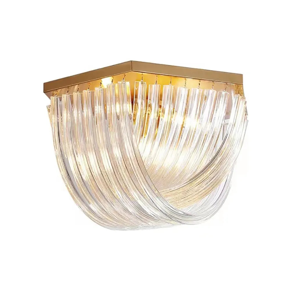 Lustres LED Nordiques Modernes en Verre