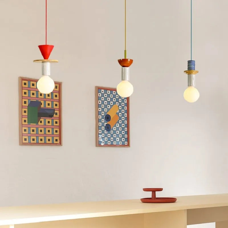 Suspension Memphis LED GeoLights