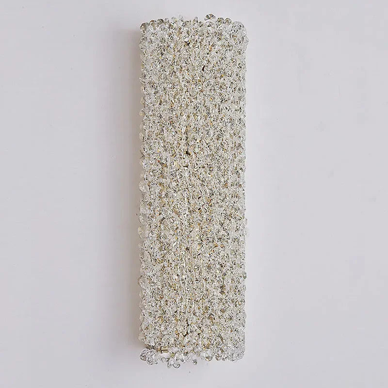 Applique murale en cristal de luxe contemporain