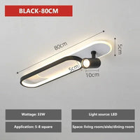 Plafonnier LED moderne avec projecteur pour décoration intérieure