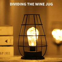 Lampe de table LED rétro-chic