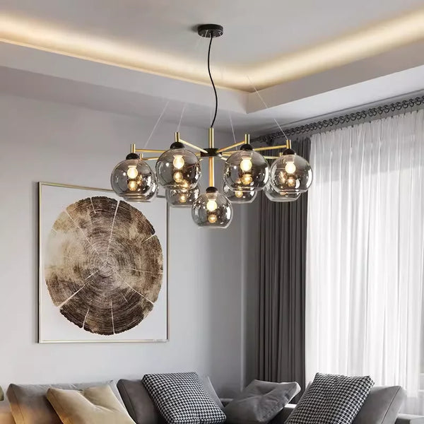 Lustre Moderne à LED pour un Éclairage Intérieur Suspendu