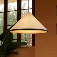 Lustre Japonais Wabi Sabi en Papier de Riz LED - Édition Spéciale