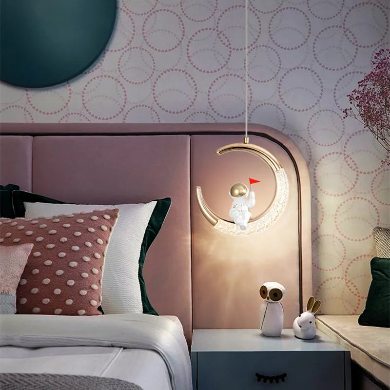 Lampe de chevet astronaute pour chambre d'enfant
