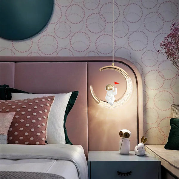 Lampe de chevet astronaute pour chambre d'enfant