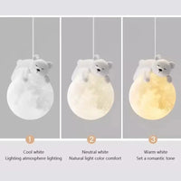 Applique murale LED Luna, design moderne pour un éclairage décoratif intérieur