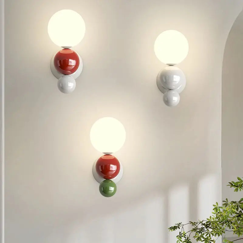 Applique murale LED "Perla" style nordique