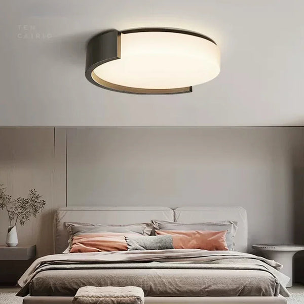 Plafonnier rond LED Nordica Luxe - Idéal pour vos allées