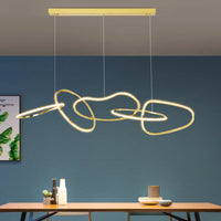 Chambre moderne : Éclairage intérieur design LED et lustres suspendus