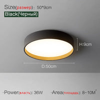 Plafonnier LED Minimal Wood Effect