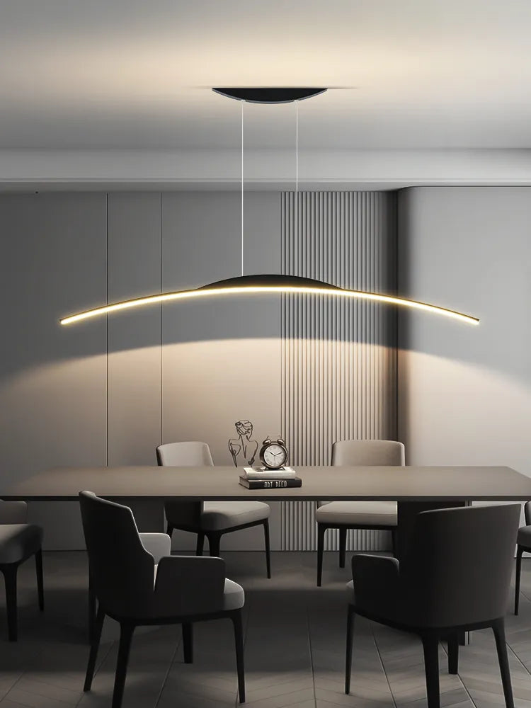 Lustre Nordique Moderne: Éclairage Suspendu Élégant