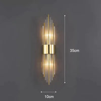 Applique Murale LED Dorée de Luxe