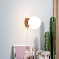 Applique Murale LED Nordique en Verre avec Interrupteur - Ventes Directes d'Usine