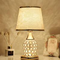 Lampe de Table en Cristal Européenne Chic