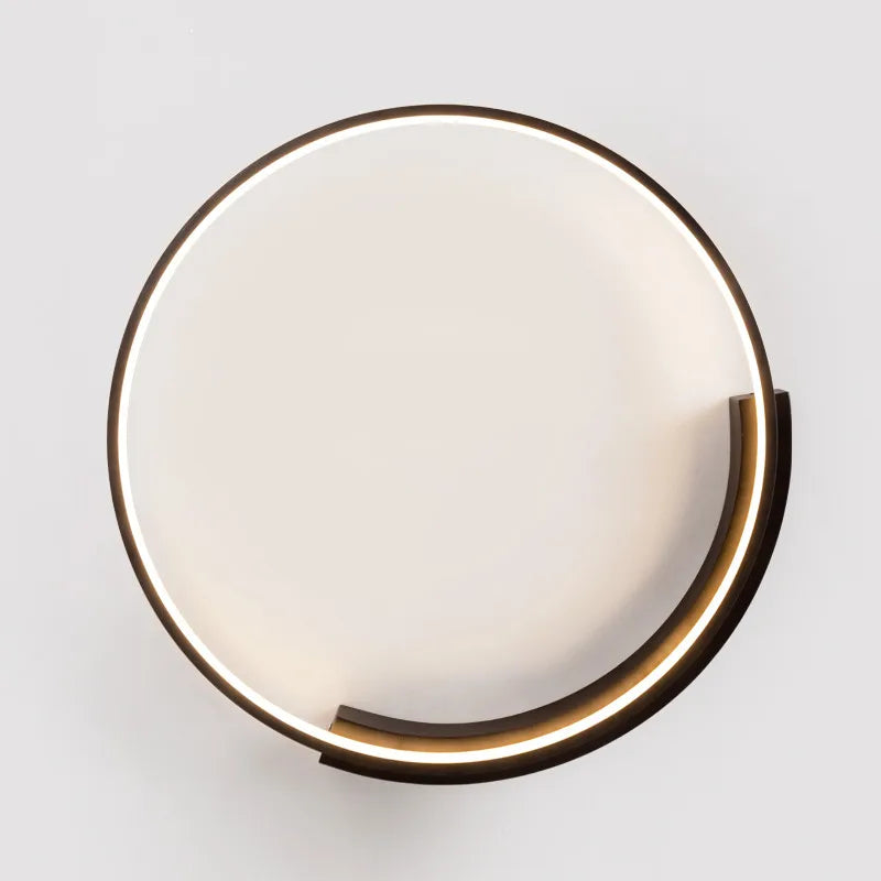 Plafonnier LED rond Design nordique pour salon et salle à manger