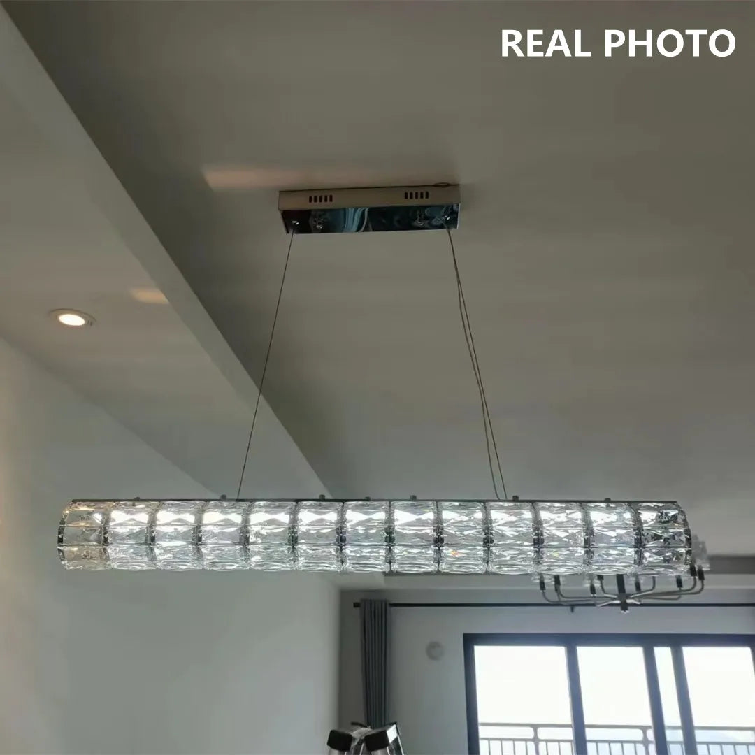 Lustre Moderne LED en Cristal K9 - Art Décor Maison