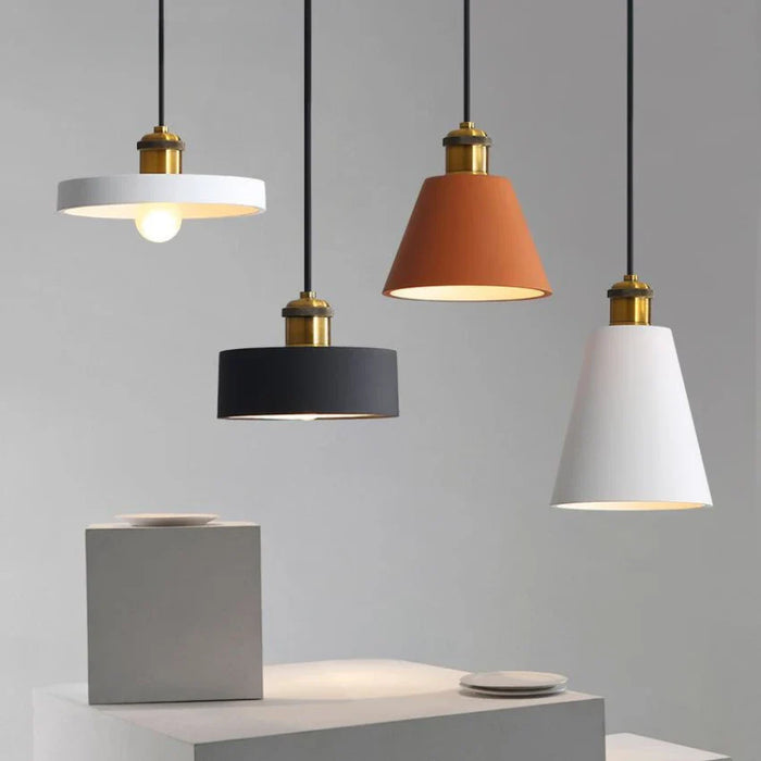 Suspension LED Industrielle chic
