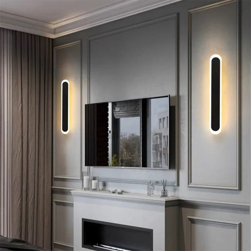 Appliques murales LED nordiques modernes