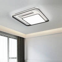 Plafonnier LED encastré design moderne nordique