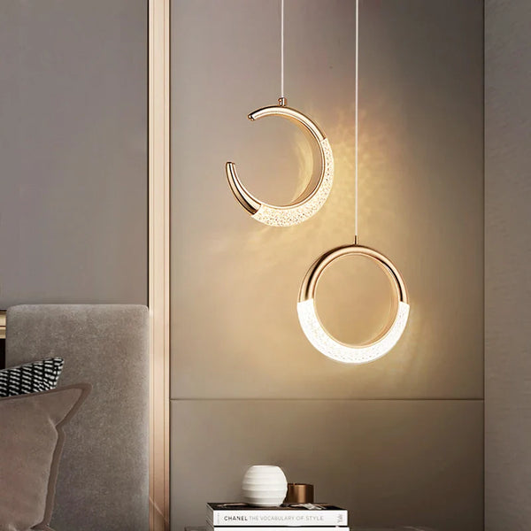 Lustre Nordic Crystal Oval LED.