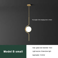 Suspension nordique moderne et minimaliste
