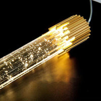 Suspension de luxe pour chambre moderne avec Led cristal