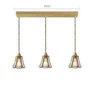 IWDH 2022 - Collection Nordika: Suspension Luminaire LED en Verre Cuivré