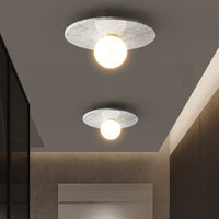 Lampe Plafonnier en marbre nordique pour la décoration intérieure de salon et chambre