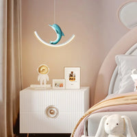 Suspension LED Enfant Chambre Animaux Marins