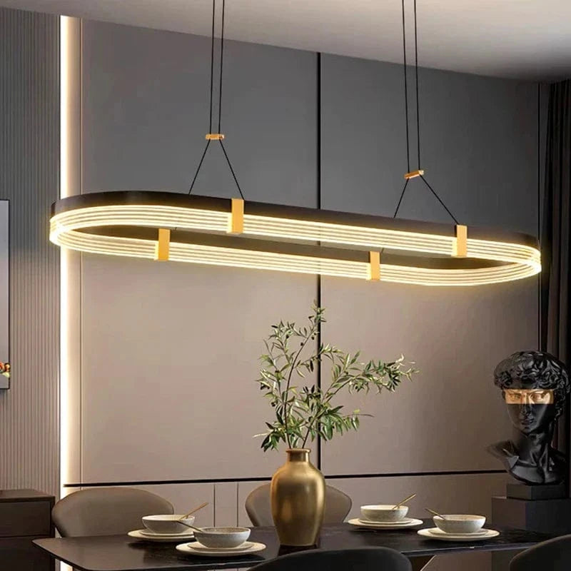 Lustre Moderne LED pour un Éclairage d'Intérieur Stylé