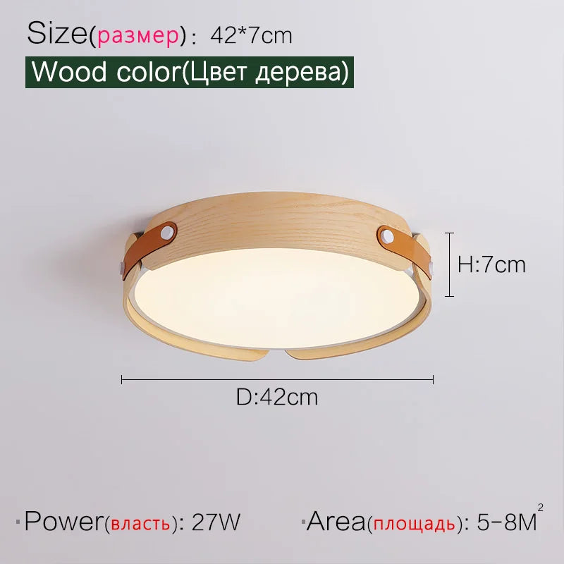 Plafonnier LED rond NordiLight