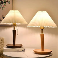 Lampe de Table en Bois Nordique Minimaliste LED - Nordic Glow