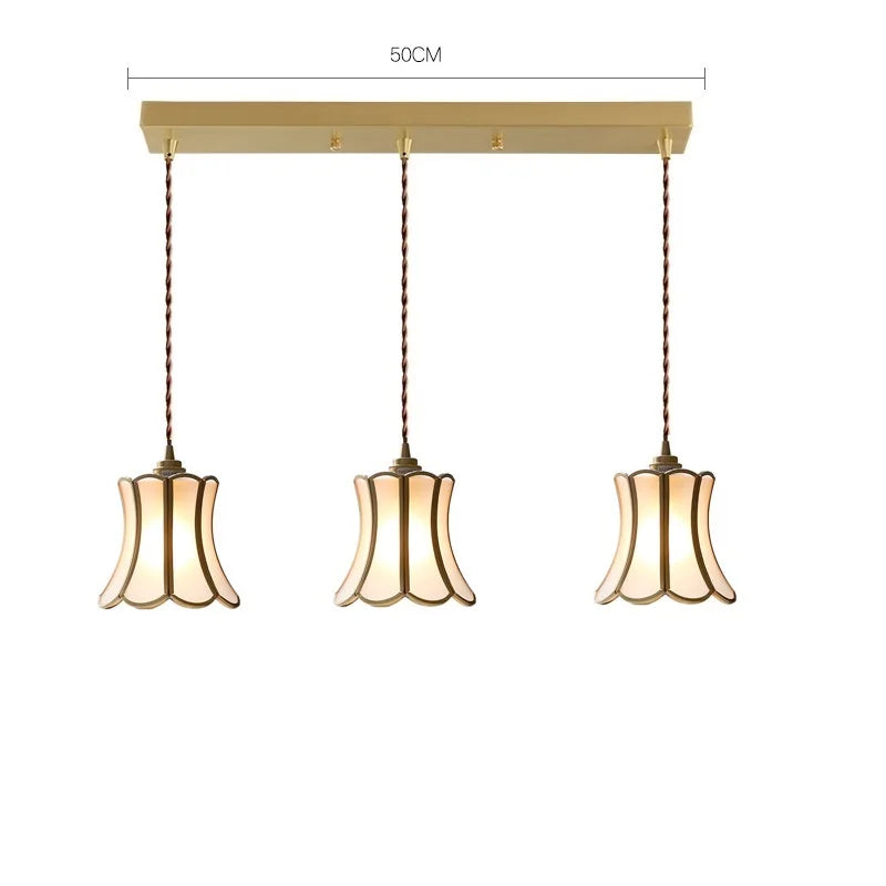 IWDH 2022 - Collection Nordika: Suspension Luminaire LED en Verre Cuivré