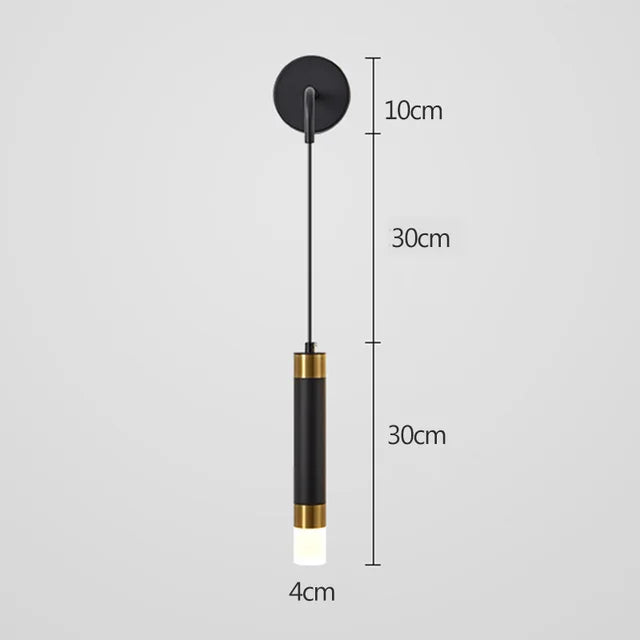 Applique murale LED double tête pour décor maison