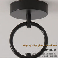 Plafonnier LED en verre moderne de qualité supérieure Nordikraft